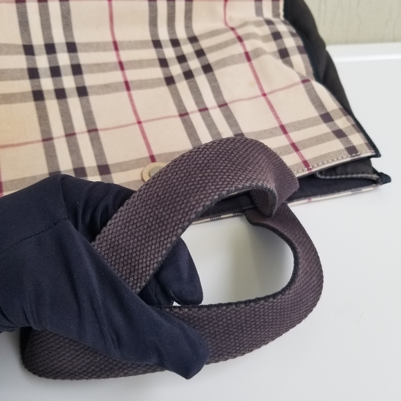 BURBERRY Beautiful Vintage Tote Signature London - Picture 9 of 16